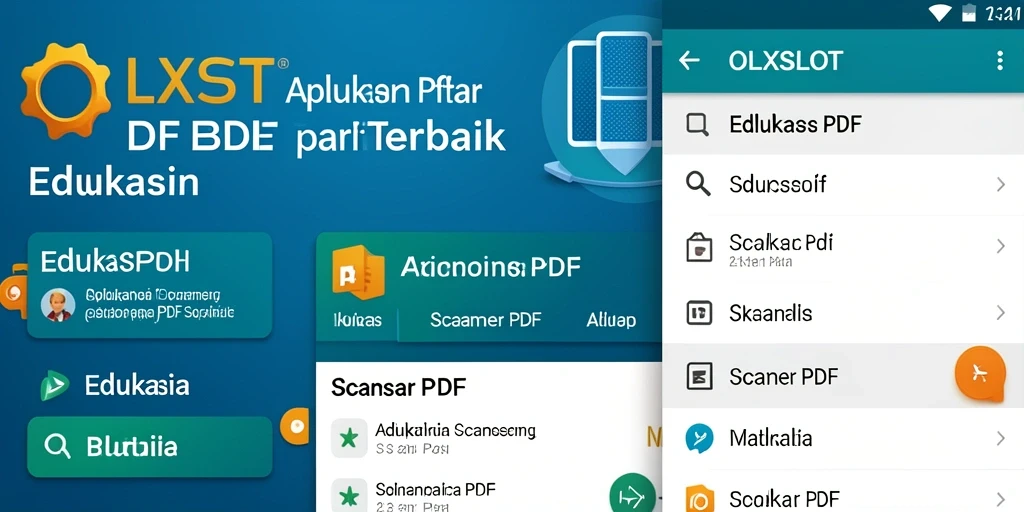 Tampilan antarmuka OLXSLOT yang sederhana dan fungsional untuk scanner PDF.